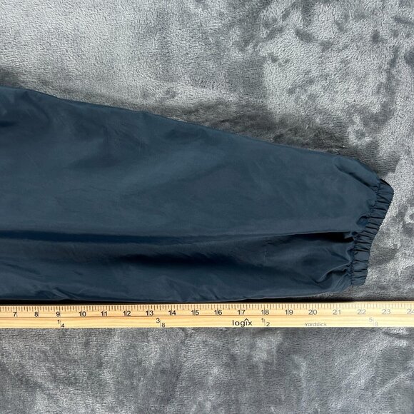 Auburn Sportswear Nylon Coach Jacket Men XL Pony Baseball Softball Vintage 80's - Picture 8 of 16